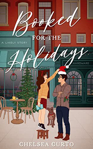 Cover of Booked for the Holidays by Chelsea Curto