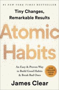 Cover of Atomic Habits by James Clear