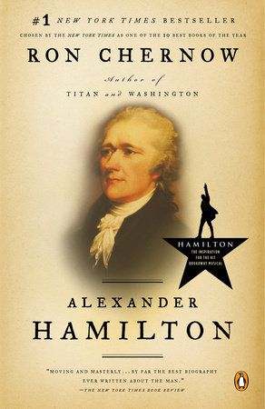 Hamilton by Ron Chernow Book Cover