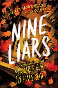 cover image for Nine Liars