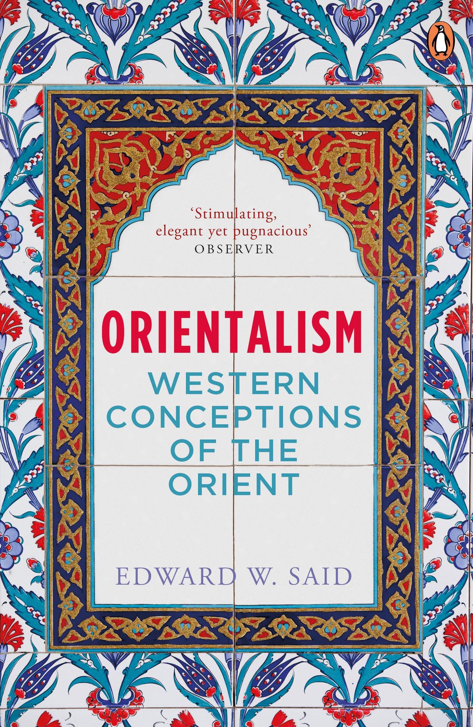 the cover of Orientalism
