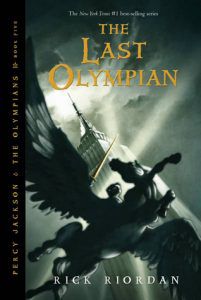 the last olympian rick riordan cover