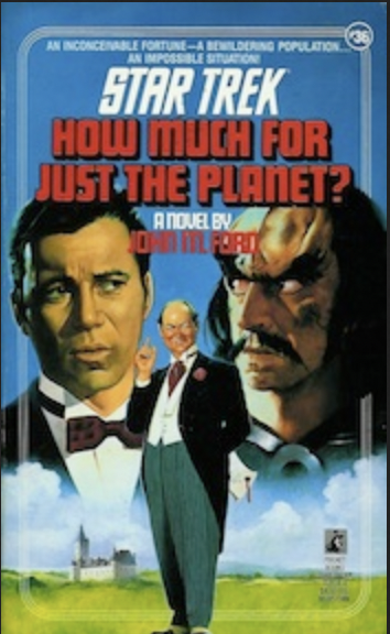the cover of the Star Trek novel how much for just the planet